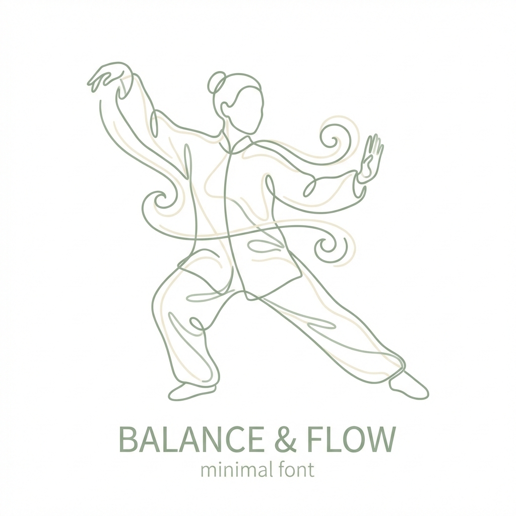 Beginner Tai Chi Illustration